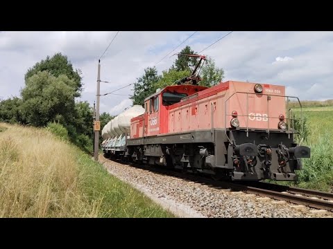ÖBB 1063 036 mit kurzem Güterzug auf der Summerauerbahn