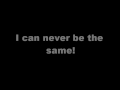 Red - Never be the same (Lyrics) 