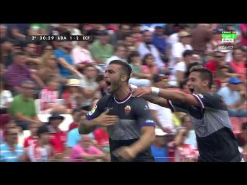 Almeria 2-3 Elche gol de Armando Lozano (1-3)