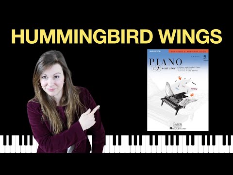 Hummingbird Wings (Piano Adventures Level 2A Technique Book)