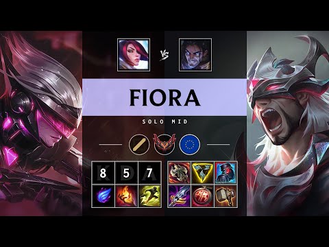 Fiora Mid vs Sylas - EUW Grandmaster Patch 25.19