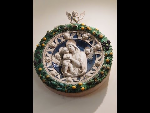 Sansepolcro (Arezzo) - ANDREA DELLA ROBBIA Natività e Madonna con Bambino