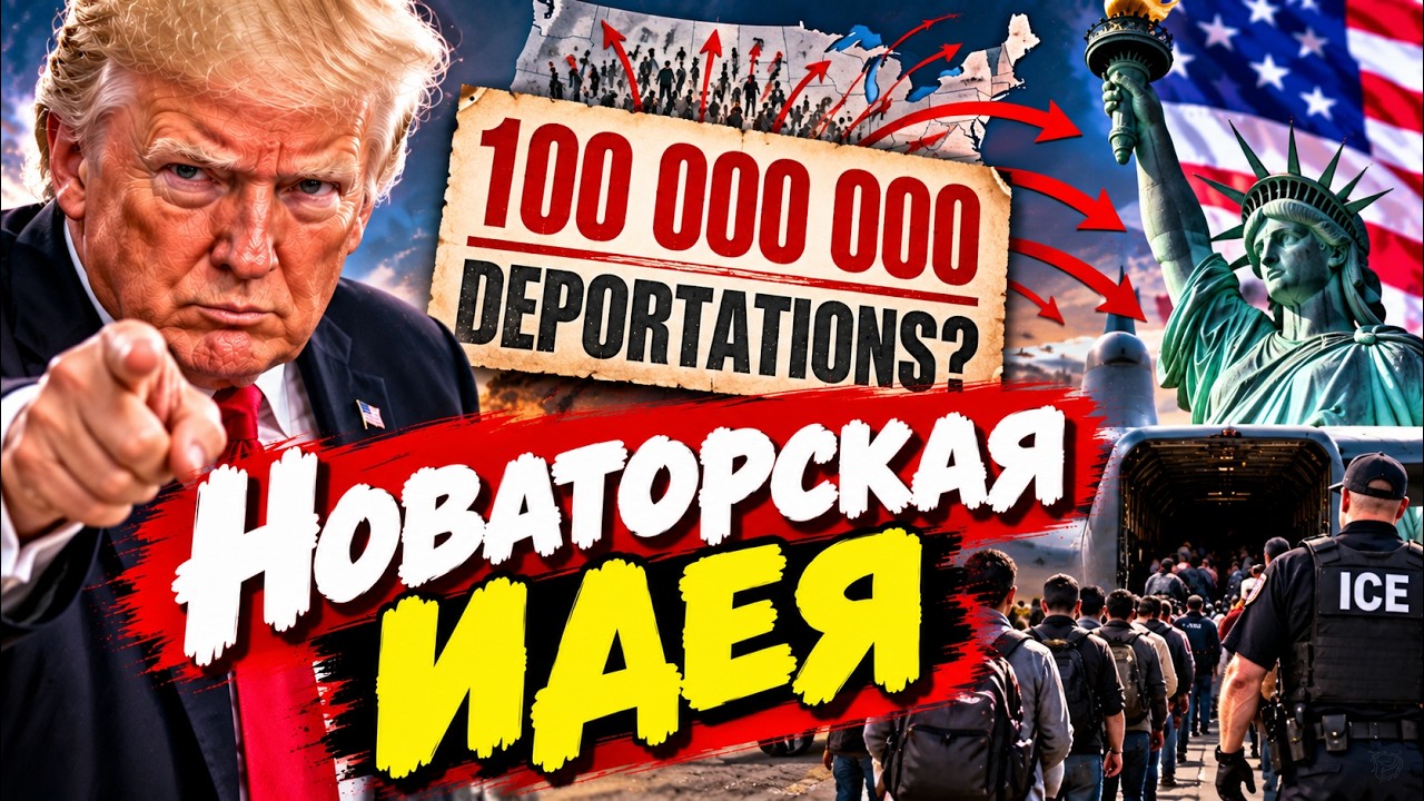 О депортации 100 миллионов американцев - есть такое предложение