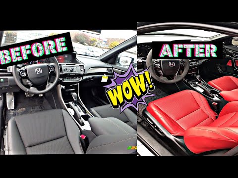 Installing Honda Accord (9th gen ) interior seat covers