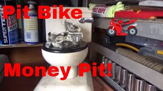 Simple Spark Plug Thread repair, easy Helicoil install on a Pit Bike!
