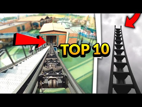 10 NAJBARDZIEJ EKSTREMALNYCH ROLLERCOASTERÓW - Energylandia 2023 (4K) (Zator, Polska) GoPro HERO 12