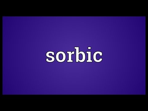 Sorbic Meaning
