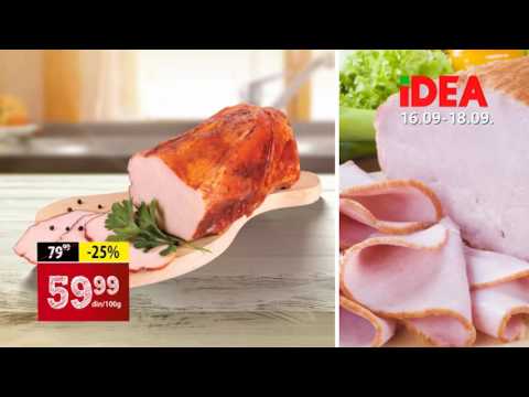 IDEA vikend akcija 16. - 18.09.2016.