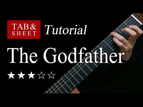 The Godfather - Fingerstyle Lesson + TAB