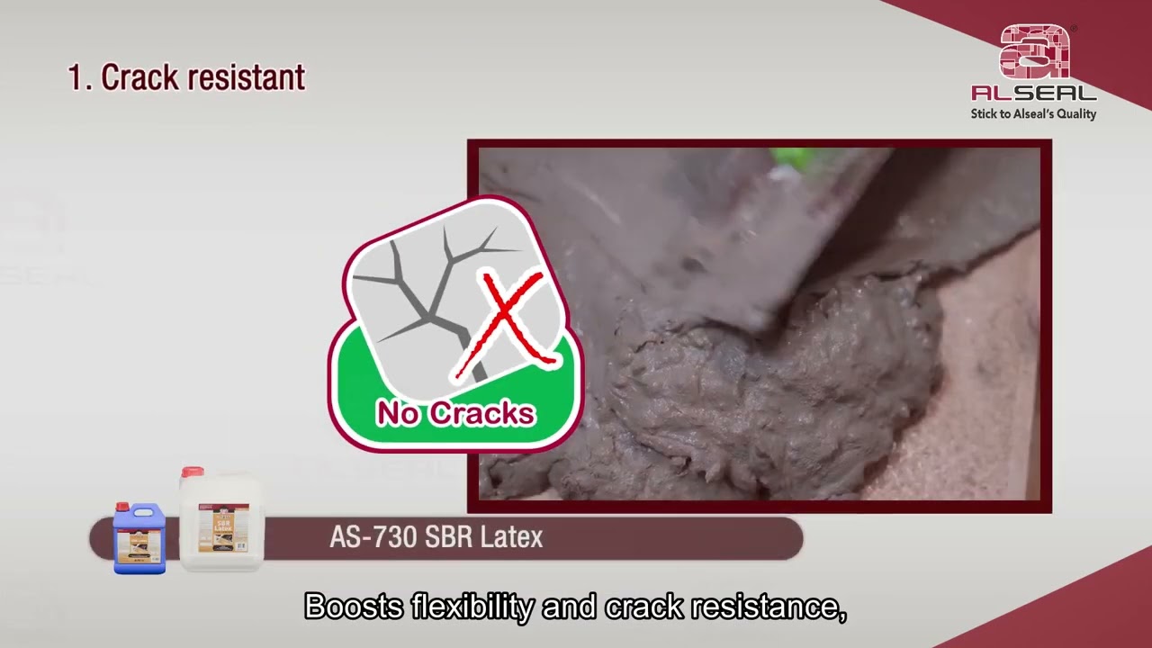 AS-730 SBR Latex: The Key to Stronger, Waterproof Cement and Grout