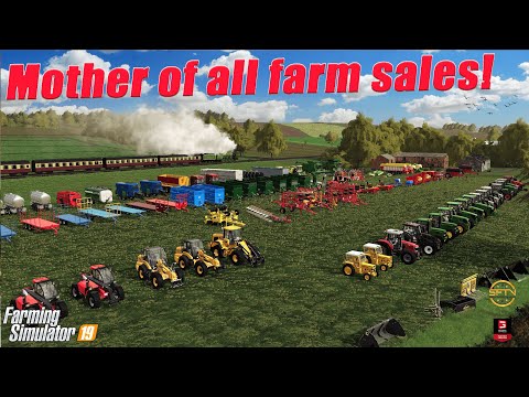 The MEGA FARM SALE! | Chellington Valley - By Oxygen David | Farming Simulator 19 - Ep27