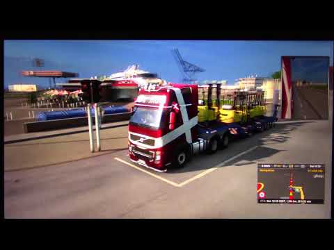 MongoTV_1199 - Part 2 - Truckers MP - ETS2 - København (DK) - Ostrava (CZ) - 1.450 Km