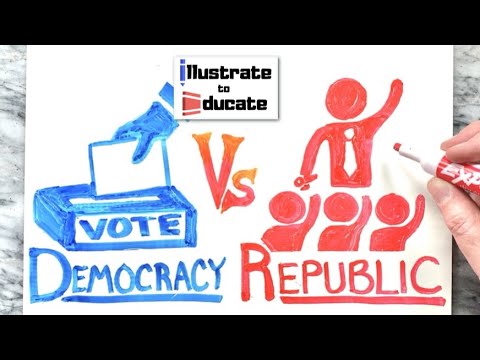 Democracy Vs Republic | What's the difference between a Democracy and Republic? Democracy Explained