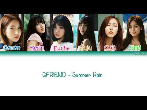 GFRIEND (여자친구) – Summer Rain (여름비) Lyrics (Han|Rom|Eng|Color Coded)