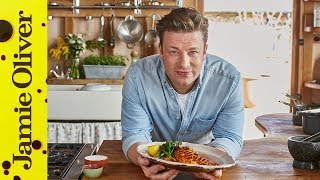 Lemon Chicken with Smashed Sweet Potato | Jamie Oliver