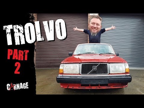 Carnage Episode 30 - The Trolvo Part-2 - 1JZ Volvo Swap