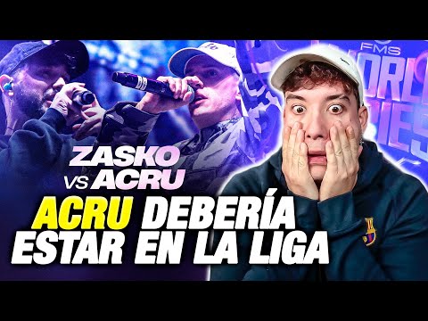 ACRU DEBERÍA HABER SIDO TITULAR EN LA SUPERLIGA 🇦🇷 ZASKO VS ACRU FMS WORLD SERIES J03 X KAPO 013