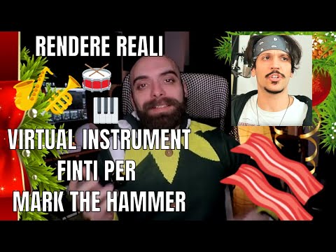 mixare gli strumenti virtuali di Mark the Hammer come se fossero veri