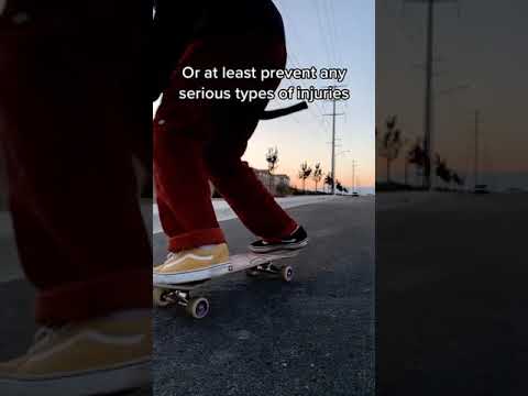 How To Fall Off A Skateboard Without Getting Hurt!