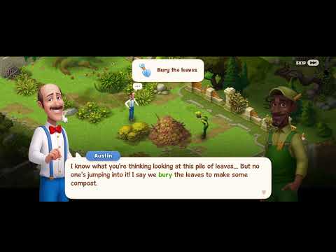 Gardenscapes story walkthrough / rescue