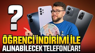 Öğrenci indirimiyle alınabilecek 10 telefon! İşte vergi indirimli tele