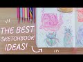 Sketch With Me ️ Drawing Your Sketchbook Ideas