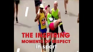 Salute! The Inspiring moment of respect and fairplay  running, marathon