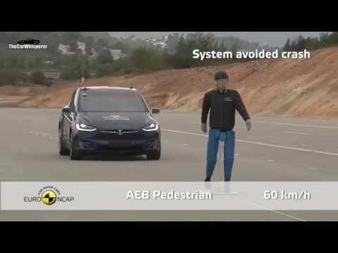 2020 Tesla Model X EURO NCAP CRASH TEST - BEST RATED SUV