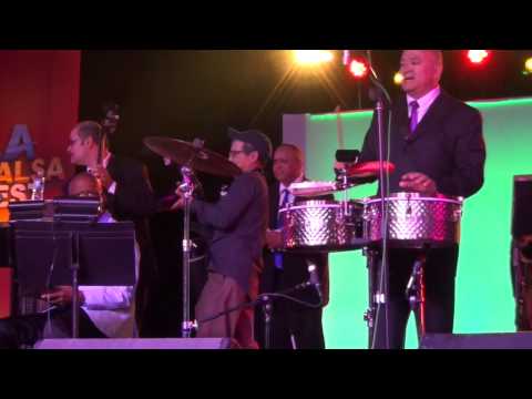Avísale a mi contrario - Tito Rodriguez Jr Orchestra - Roberto Roena @ LA Salsa Fest 2015