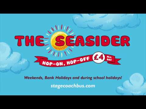 The Seasider - hop on, hop off our coastal open top bus service