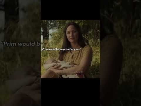Prim would be so proud of you | Katniss & Prim - hunger games