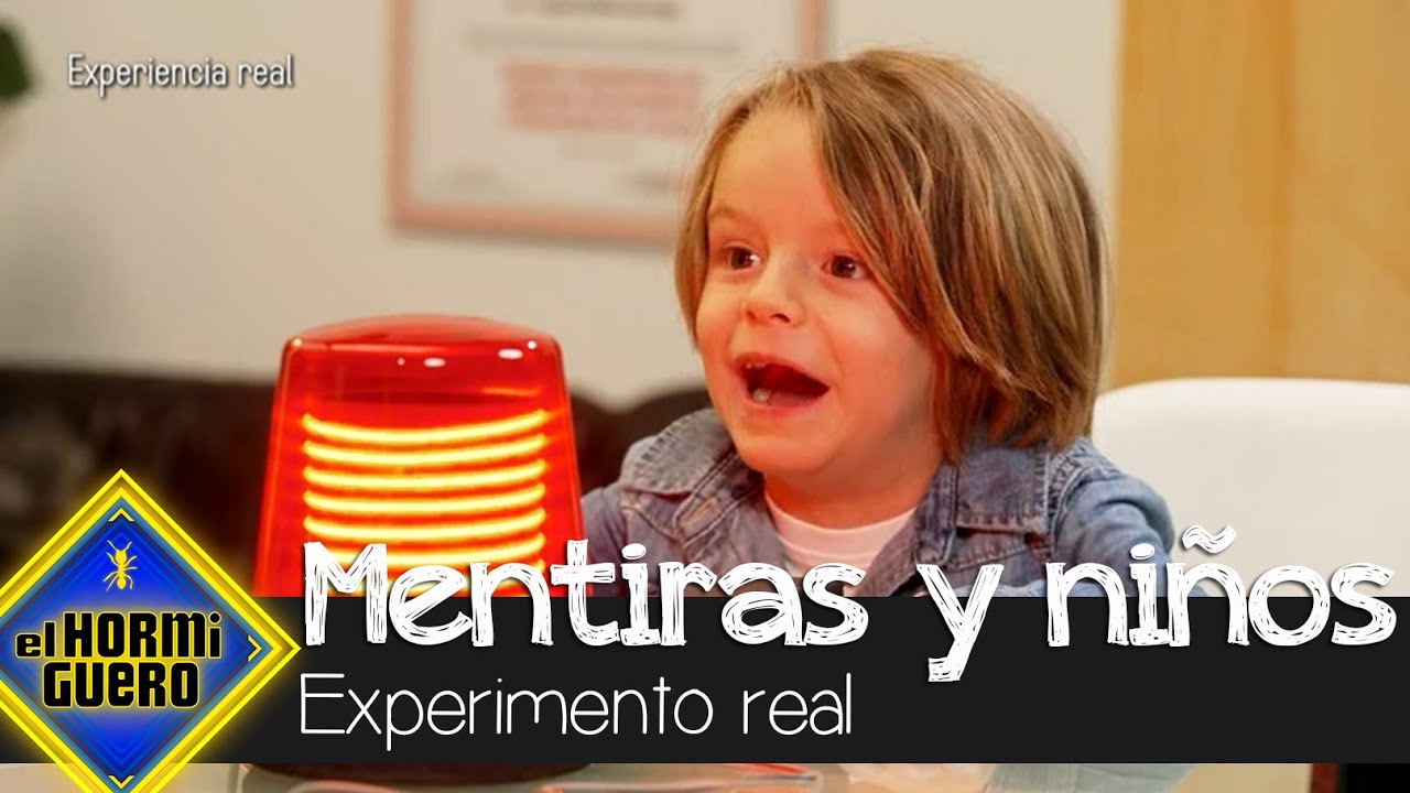 ¿Cómo utilizan los niños la mentira? El experimento que te sacará una sonrisa - El Hormiguero