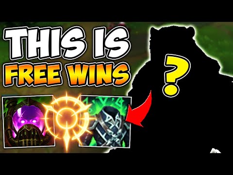 This champion is legit FREE WINS in the jungle (Turn off your Brain and Collect LP)