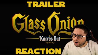 Glass Onion A Knives Out Mystery Official Teaser Trailer REACTION!