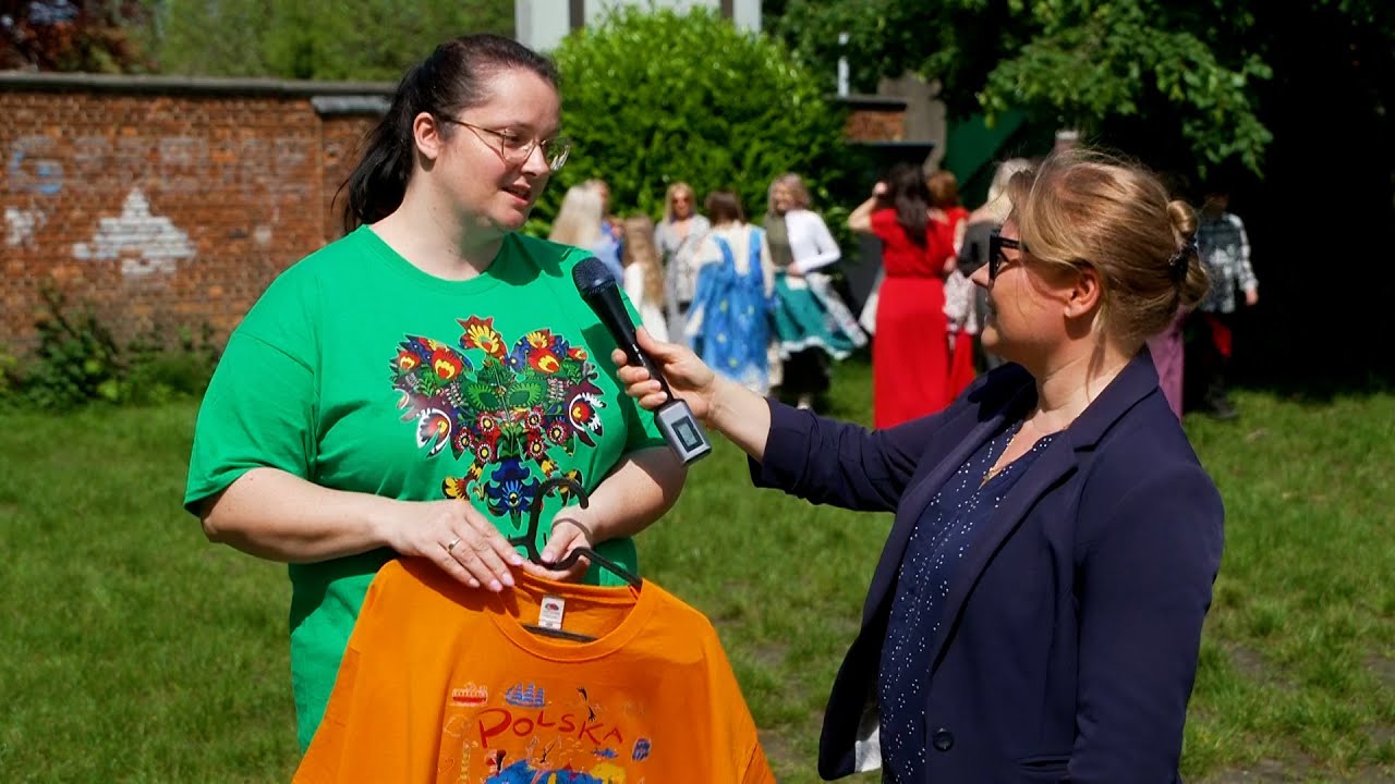 Polonia Na Żywo – Katarzyna Horbowy i  koszulki z Fanek.eu