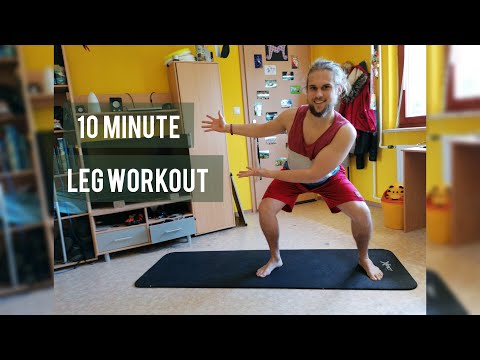 [MIGAJ] 10-minute LEG WORKOUT (No Equipment)