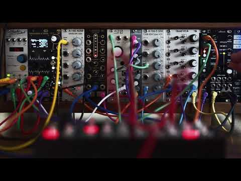 2HP Loop Beat Repeat  - 3 Minute Eurorack Modular Jam