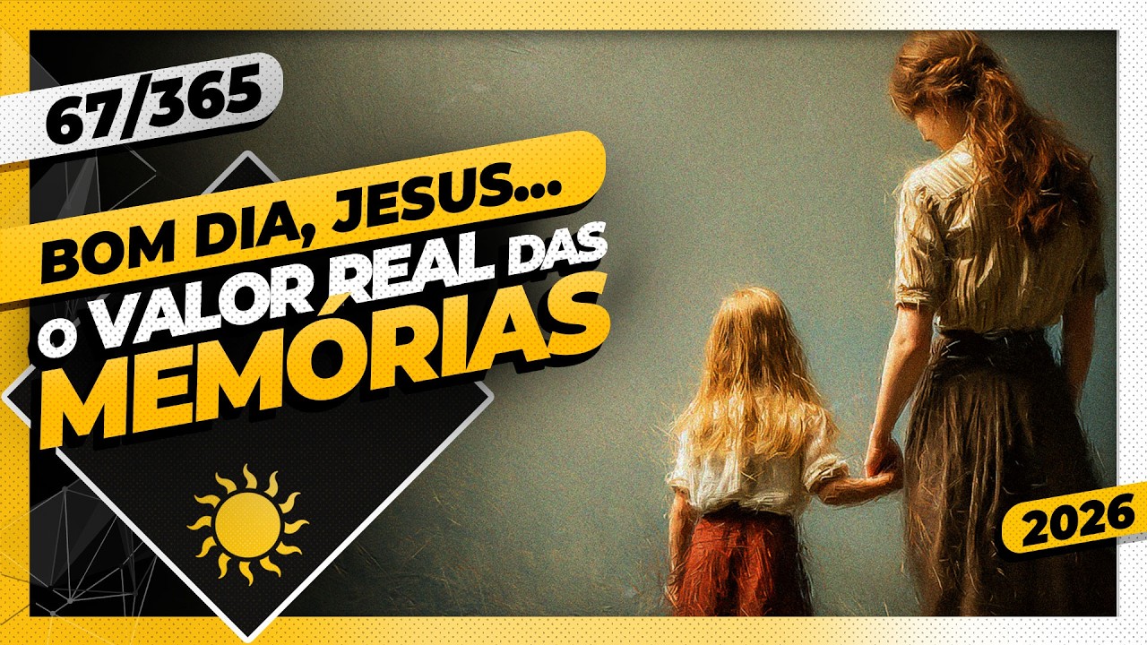 O VALOR REAL DAS MEMÓRIAS - Bom dia, Jesus! 67/365 (2026)