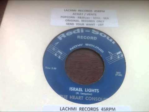 TRUE HEART CONSOLERS - ISRAEL LIGHTS - REDI SOUL RECORDS  RARE !!!