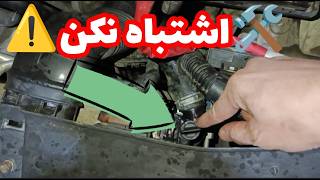 محل پیچ هواگیری رادیاتور و هوزینگ سمند  پژو