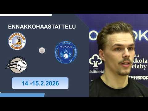 Otteluennakko | Nibacos Vantaan kiertueella 14.-15.2.2026