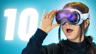 Apple Vision Pro - TOP 10 FEATURES !!