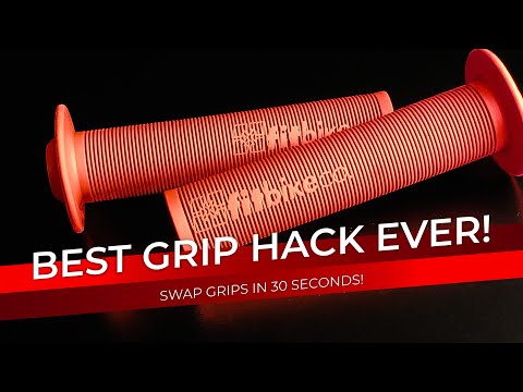 Change BMX grips in 30 seconds! How To:😎