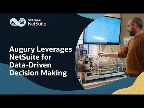 Augury Optimizes Operations and Inventory Management with NetSuite