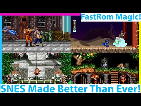 SNES Made Better with FastROM Mods! The SNES You Always Wanted