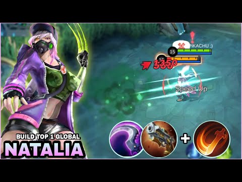 NATALIA BEST BUILD 2022 | BRUTAL DAMAGE | BUILD TOP 1 GLOBAL NATALIA | MLBB