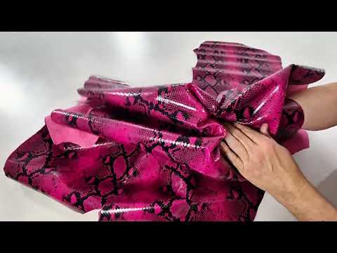 PINK SNAKE COWSKIN 5039