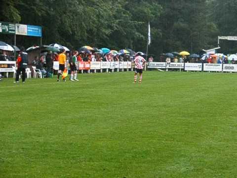 Debuut 1 OVV Oostvoorne 2007. Tegen Sparta Profs!