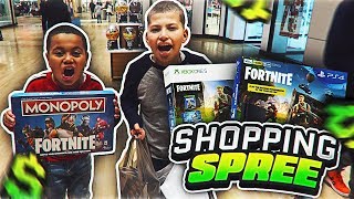 &quot;BUY ANYTHING YOU WANT&quot; FOR 24 HOURS FOR JAYDEN!! - TAKING JAYDEN ON A INSANE SHOPPING SPREE! VLOG!
