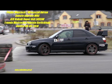 Piejko Wojciech / Mroszczyk Adrian - Subaru Impreza WRX - KJS Babski Super OeS Gorlice 06-03-2016